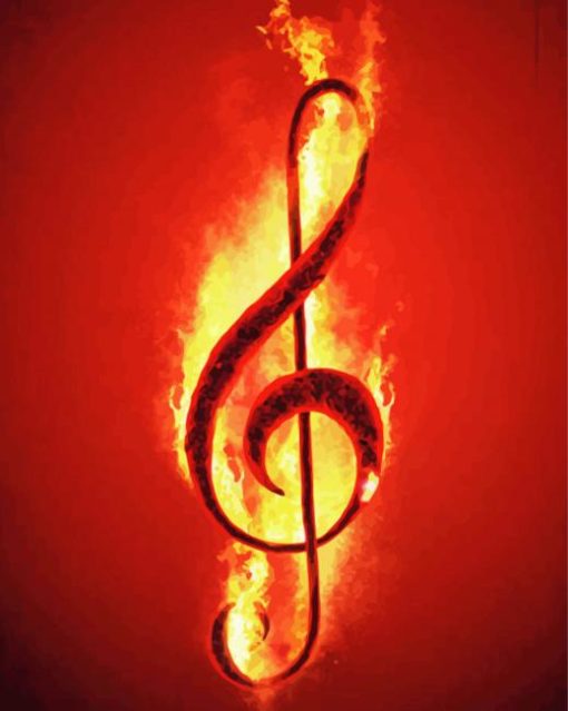 Aesthetic Treble Clef Aesthetic Treble Clef diamond paintings