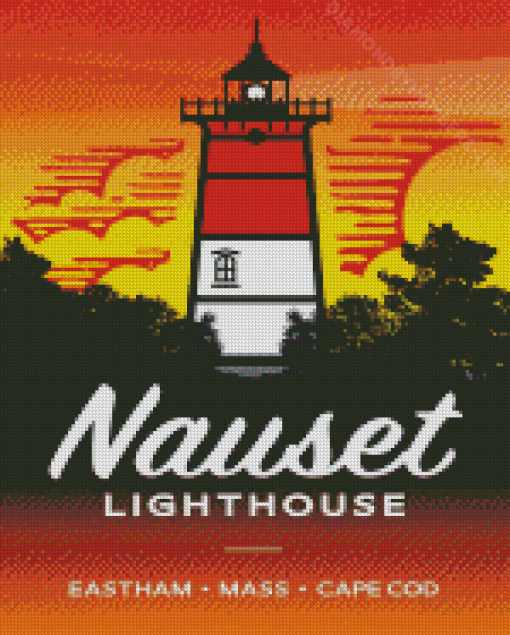 Quoddy Lighthouse Poster diamond paint