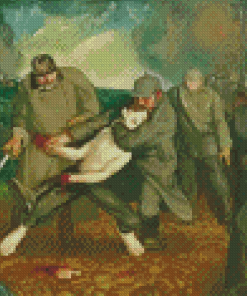 WW1 Military diamond paint