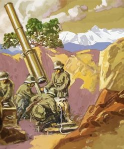 WW1 Art diamond paint