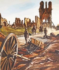 Aesthetic WW1 diamond paint