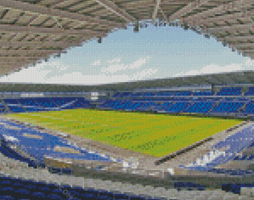 Aesthetic Cardiff City Stadium diamond paintings