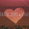 Faith Hope And Love diamond paintings