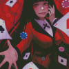 Yumeko Jabami diamond by numbers