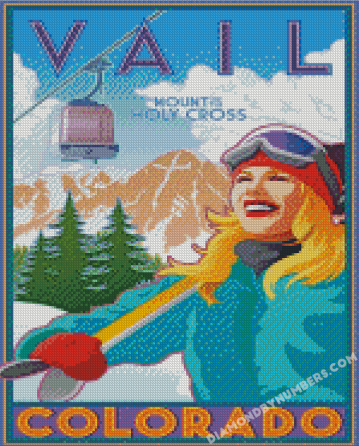 Aesthetic Vail diamond paintings