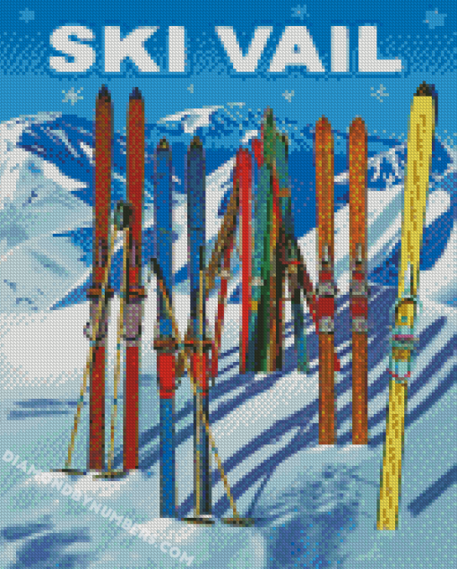 Vail Poster diamond paintings