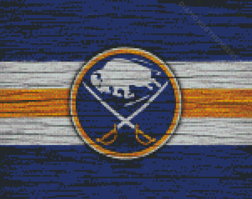 Buffalo Sabres Logo Art diamond paintings