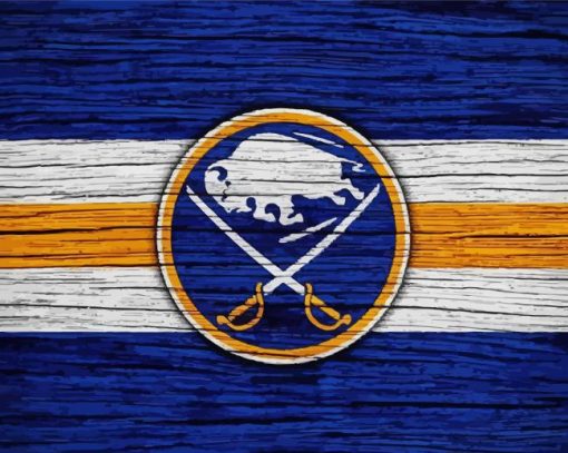 Buffalo Sabres Logo Art diamond paintings