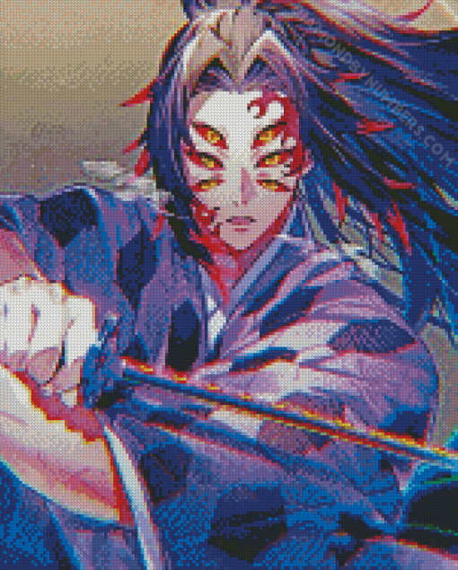Cool Kokushibo Demon Slayer diamond paintings