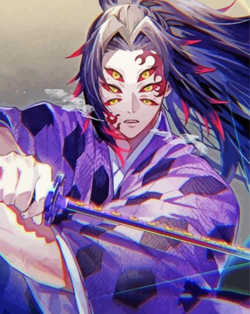 Cool Kokushibo Demon Slayer diamond paintings