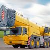 Construction Crane diamond paintings