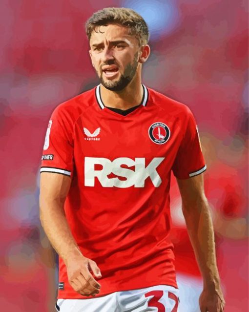 Charlton Athletic player diamond painting