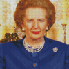 Aesthetic Margaret Thatcher diamond painting