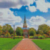 Wake Forest University diamond painting