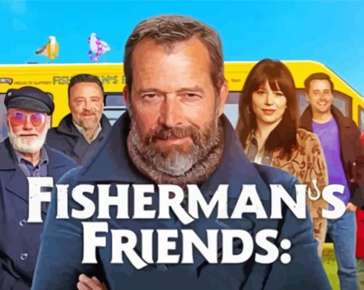 Fishermans Friends Poster Diamond Painting