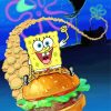 Spongebob Krabby Diamond Painting