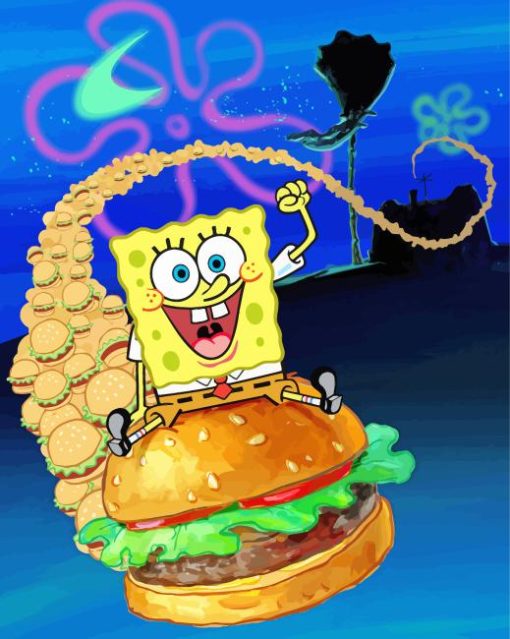 Spongebob Krabby Diamond Painting