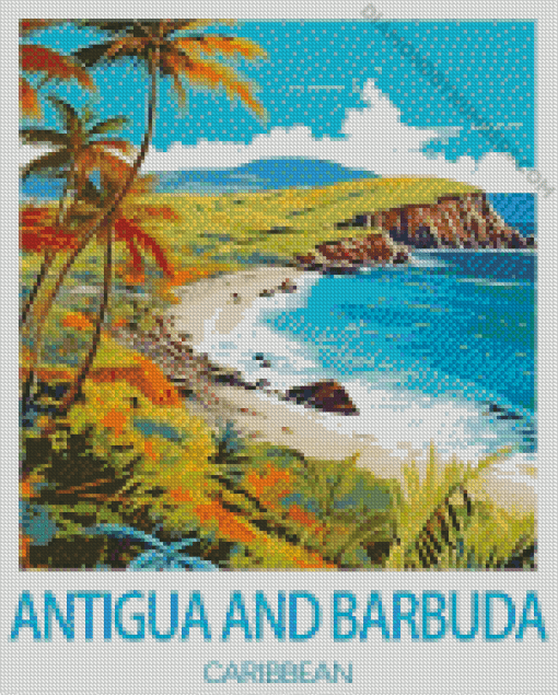 Barbuda Poster diamond painting