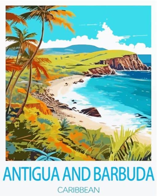 Barbuda Poster diamond painting
