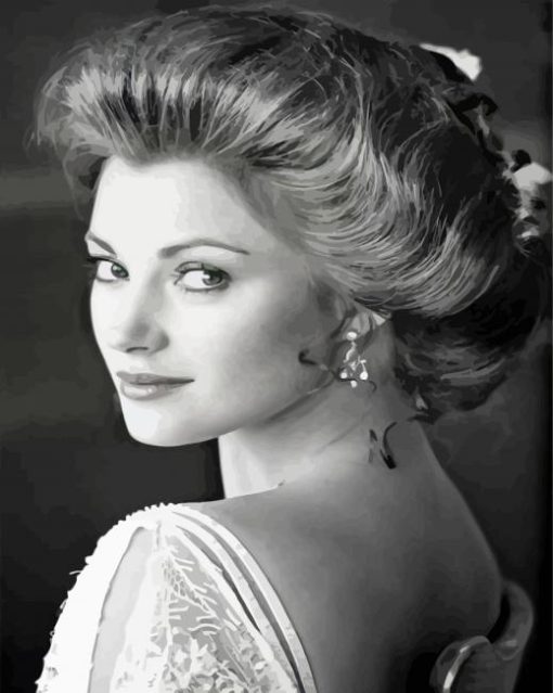 Black And White Jane Seymour Art 5D Diamond Painting
