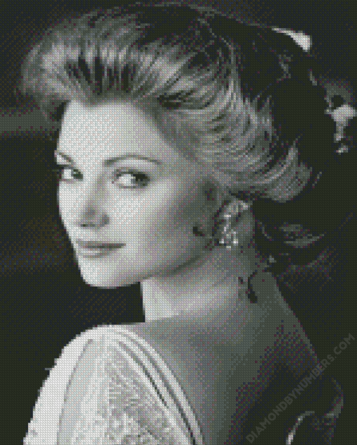 Black And White Jane Seymour Art 5D Diamond Painting