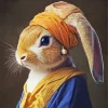 Elegant Rabbit 5D Diamond Painting
