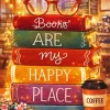 Books Are My Happy Place 5D Diamond Painting