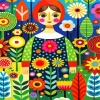 Whimsical Woman 5D Diamond Painting